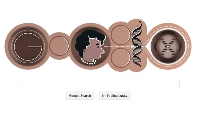 Rosalind Franklin Google Doodle