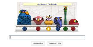 Google Doodles - Jim Henson The Muppets