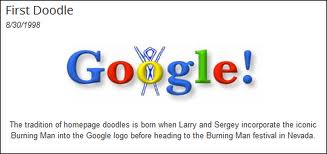 Google Doodles - The Burning Man
