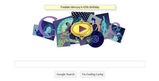 Interactive Google Doodles - Freddie Mercury