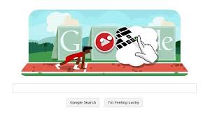Interactive Google Doodles - The Hurdles Sport