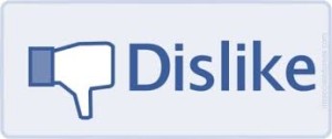 Facebook censorship Facebook 'dislike' logo