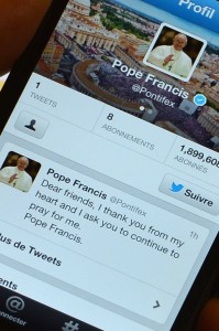 second most tweeted event in history - Twitter Pope Pray for Me