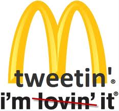 top ten tweets 2012 McDonalds Twitter Im tweeting it