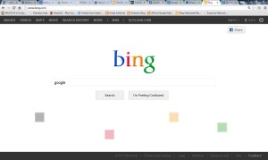 Bing April Fools 2013 Bing is now Google - Bing Basic