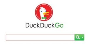 Different search engines DuckDuckGo
