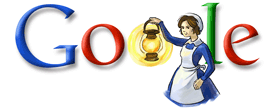 Florence Nightingale Google Doodle