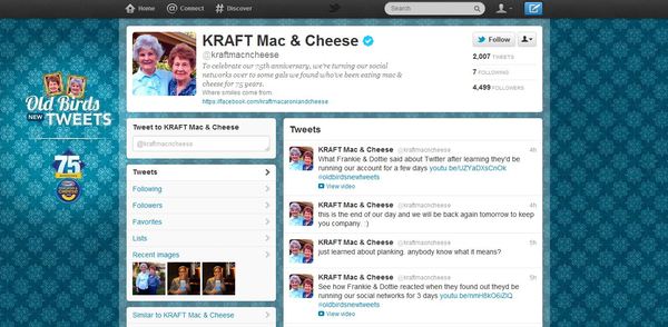 Funny social media brands Kraft Mac And Cheese