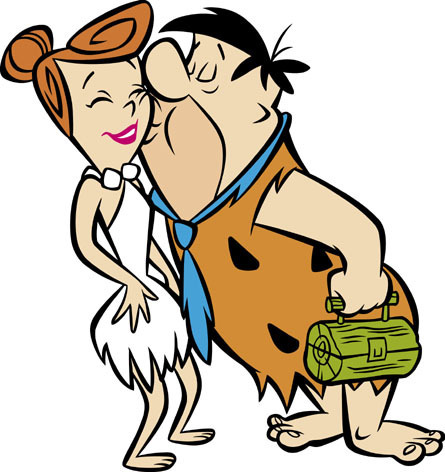 The Flintstones Google Doodle Fred and Wilma