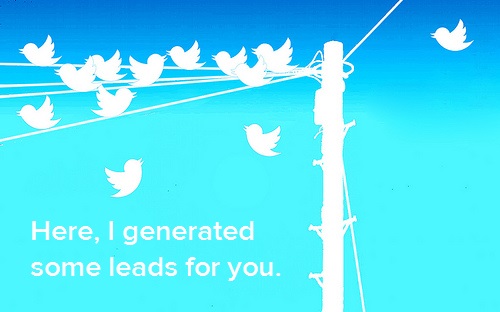 Twitter Lead Generation Card