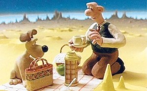 Wallace and Gromit Google Doodle A Grand Day Out