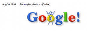 First Ever Google Doodle
