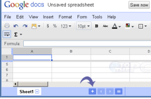 Google Sheets from Google Docs